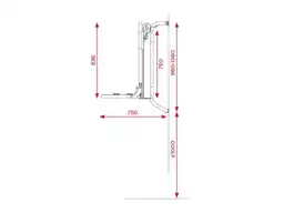 BR-Systems elektrischer Bike Lift Rail Fahrradträger - Rail