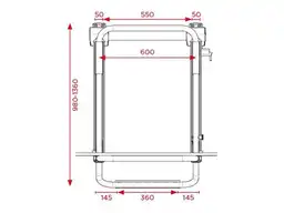 BR-Systems elektrischer Bike Lift Rail Fahrradträger - Rail