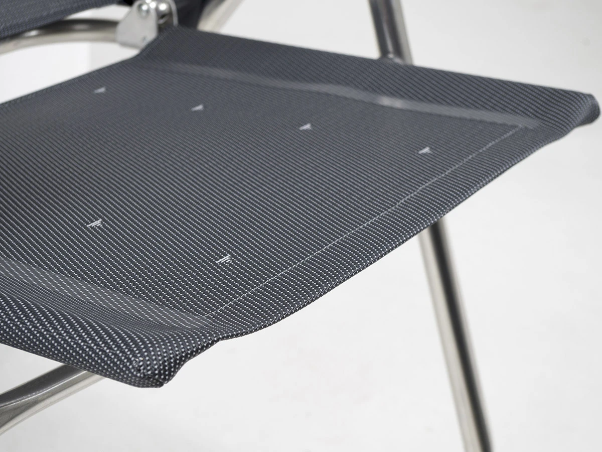 Crespo AL-213 Compact Klappstuhl - Dark Grey