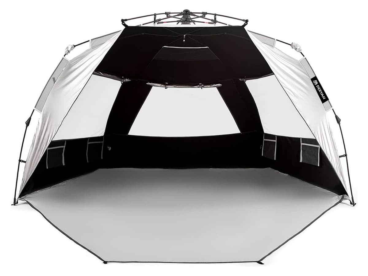 Deryan Up To Go Pop-Up Strandzelt - Silver