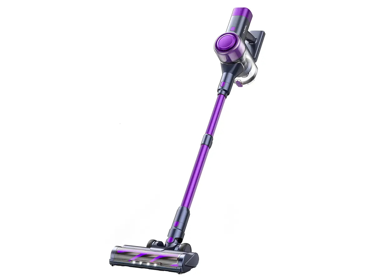 FlinQ V12 Akku-Staubsauger mit Handstaubsauger - Purple