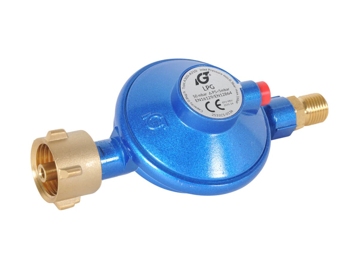 Obelink 50 mbar 1/4" Links G12 Druckregler