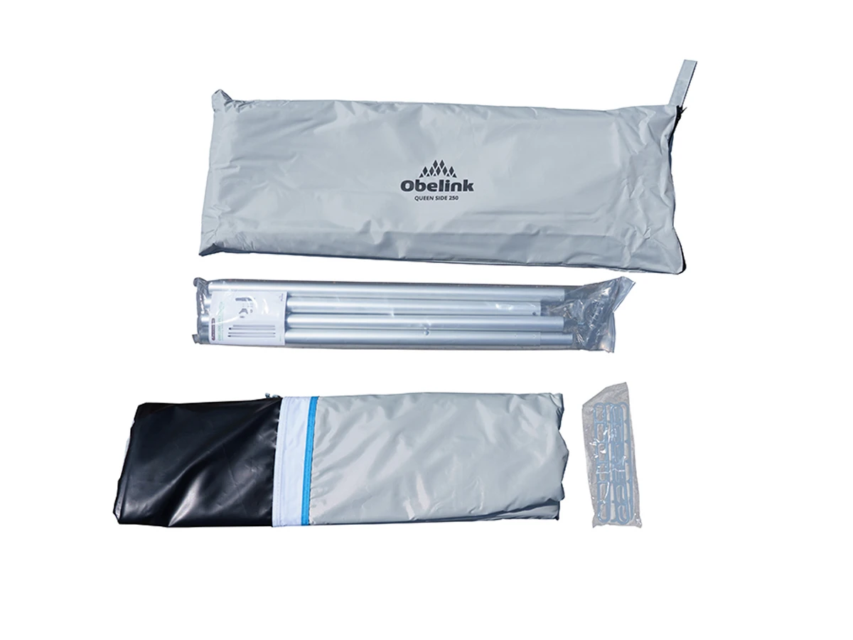 Obelink Queen 250 Seitenwand links - Inklusive Spannstange