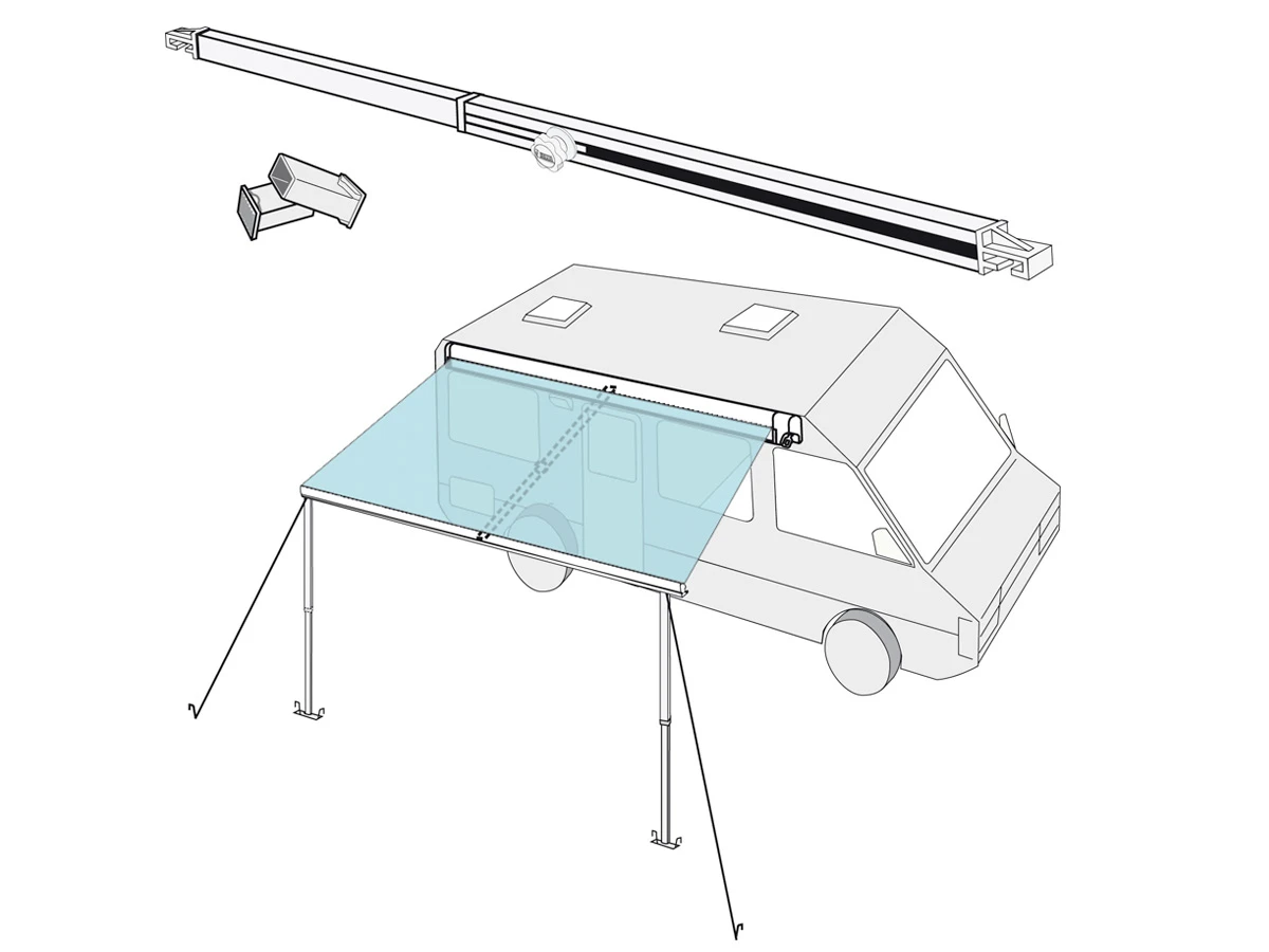 Fiamma Rafter Spannstange