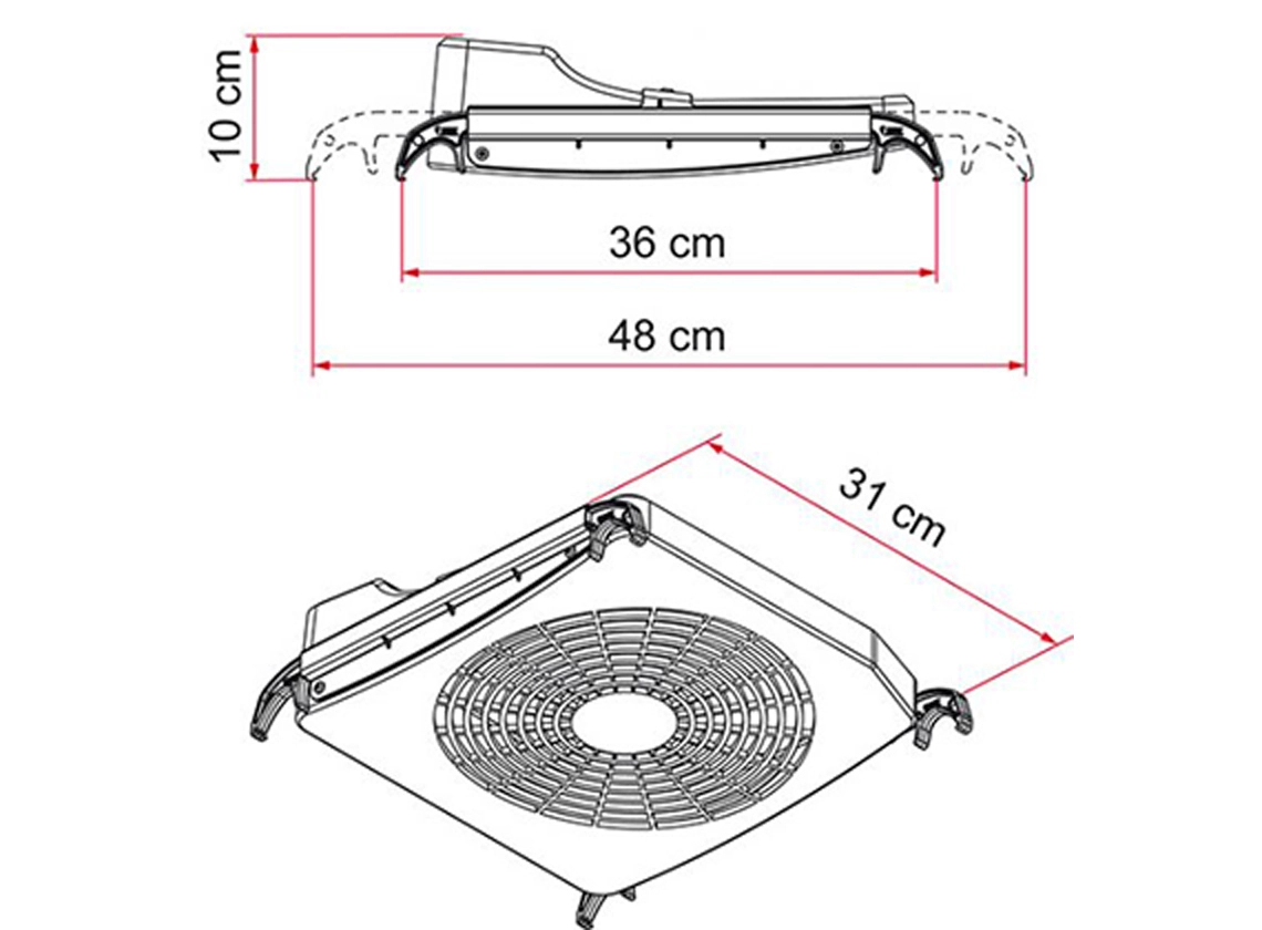Fiamma Turbo Kit Dachluke Ventilator