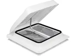 Fiamma Turbo Vent Premium 40 x 40 Dachluke mit Ventilator - white