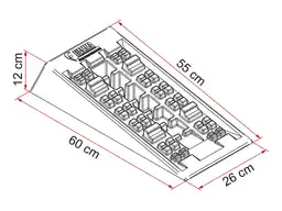 Fiamma Level System Jumbo Auffahrkeil