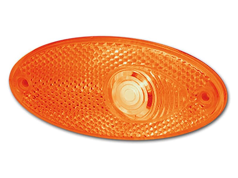 Hella ovale Seitenmarkierungsleuchte orange - Halogen