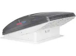 Maxxfan Deluxe 40 x 40 Dachluke mit Ventilator - transparent