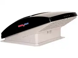 Maxxfan Deluxe 40 x 40 Dachluke mit Ventilator - smoke