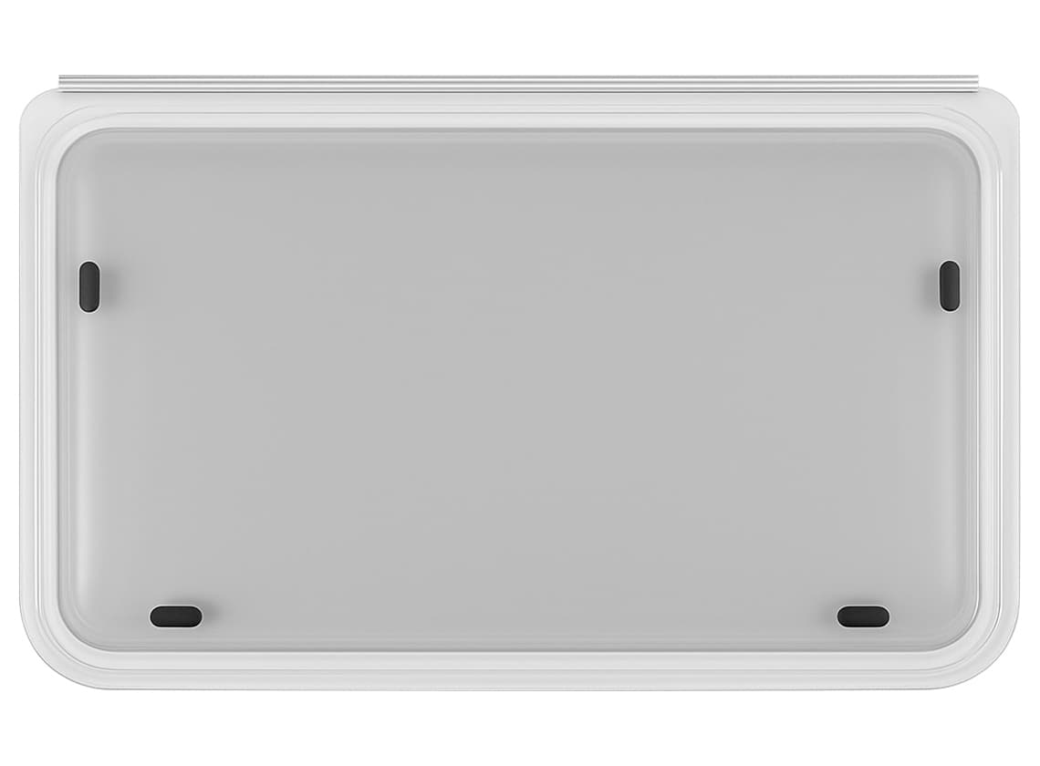 NRF Africa 1450 x 650 mm Fenster mit Profil - grey