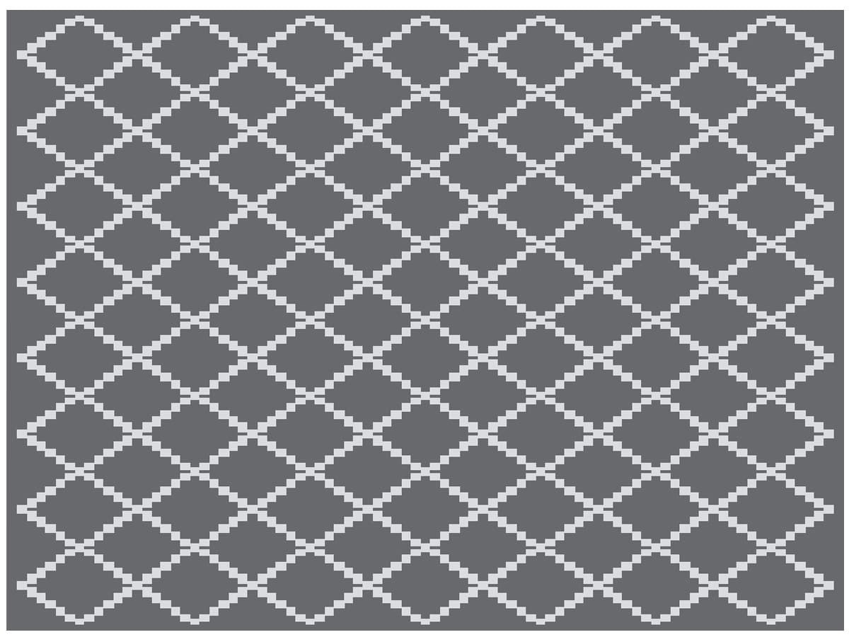 Obelink Patio Mat Diamond 200 x 180 cm Zeltteppich