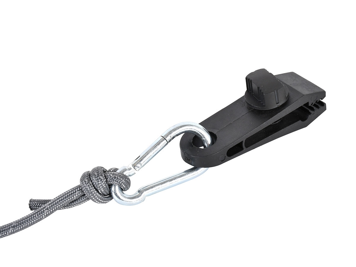 Obelink Abspannleine mit Clip â 360 cm