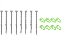 Obelink Schraubheringe mit Heringclips