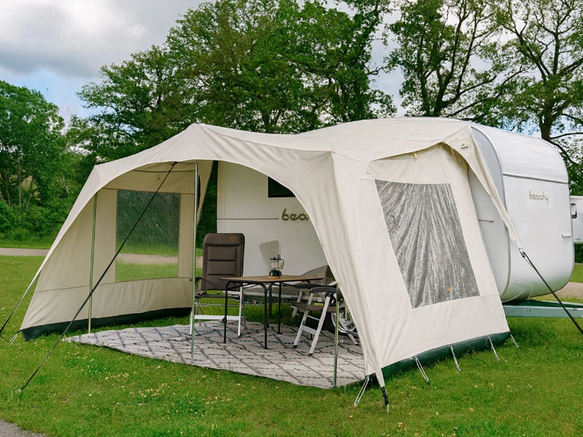 Obelink Outdoor Sunroof TC 400 cm Wohnwagen Sonnensegel