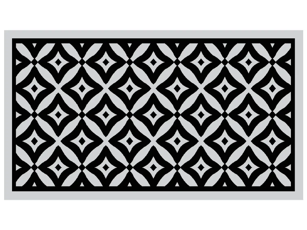 Obelink Patio Mat Cube 440 x 250 cm Zeltteppich