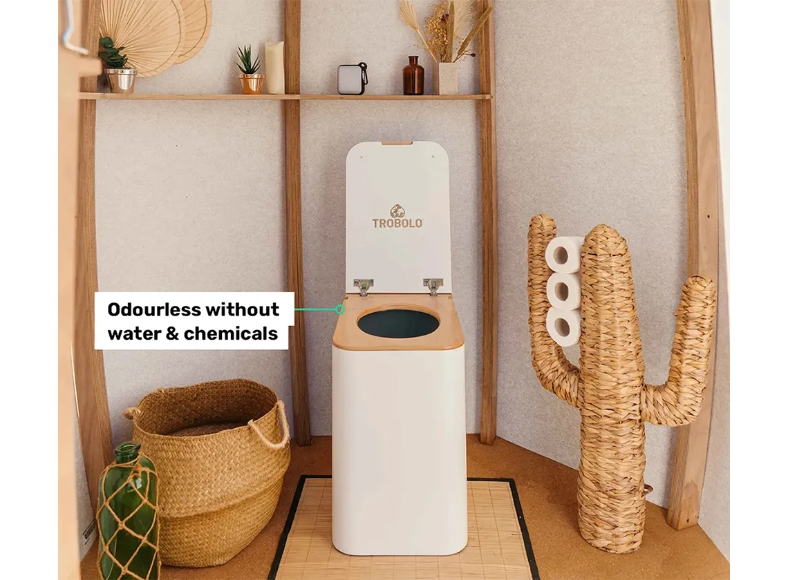 TROBOLO SilvaBlœm Trockentrenntoilette – White