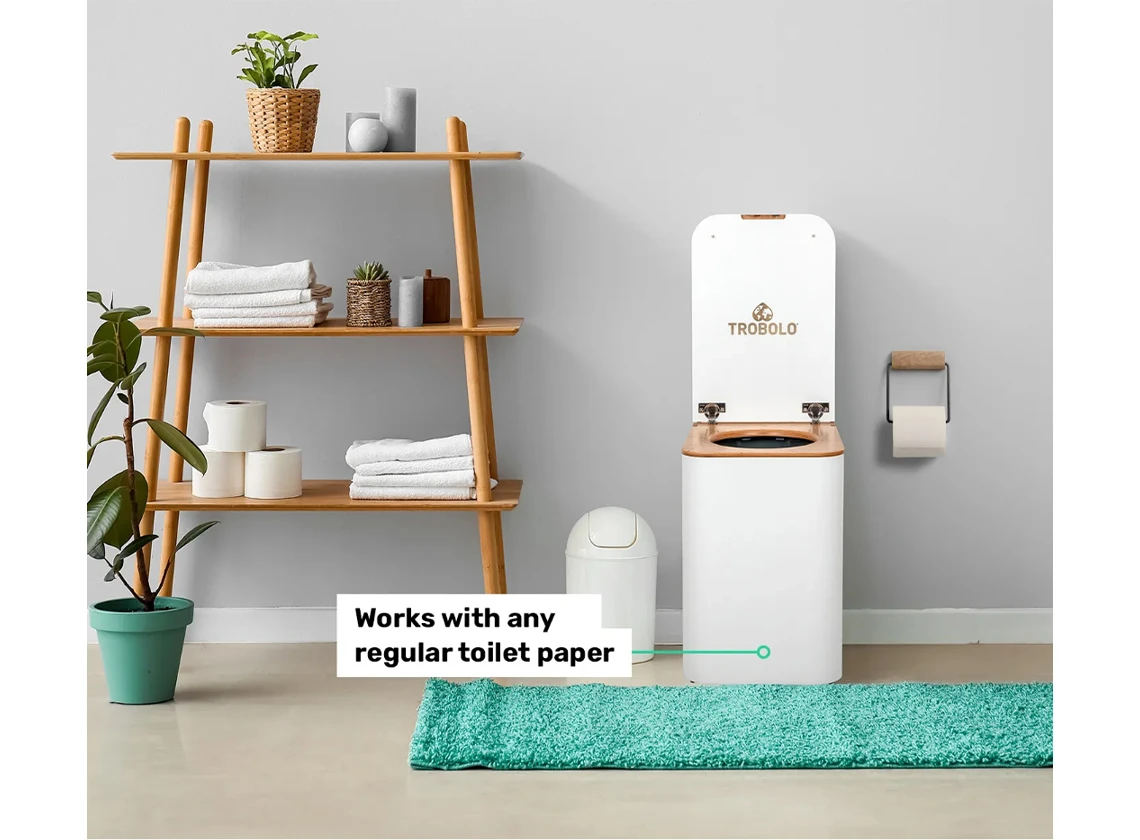TROBOLO SilvaBlœm Trockentrenntoilette – White