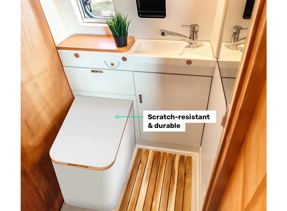 TROBOLO SilvaBlœm Trockentrenntoilette – White