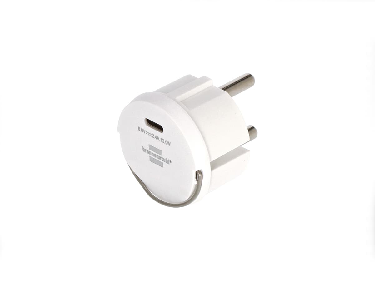 Brennenstuhl USB-C-Steckdosenadapter 2,4A - White