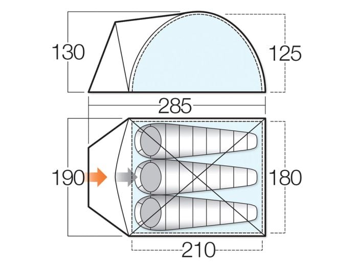 Vango alpha 300 cheap