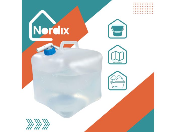 Produktbild von Relaxdays Wasserkanister Mit Hahn, 25 Liter, Kunststoff Bpa-frei