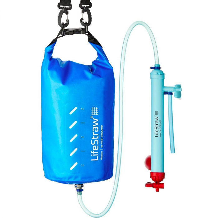 LifeStraw Mission 12 Wasserbeutel mit Wasserfilter