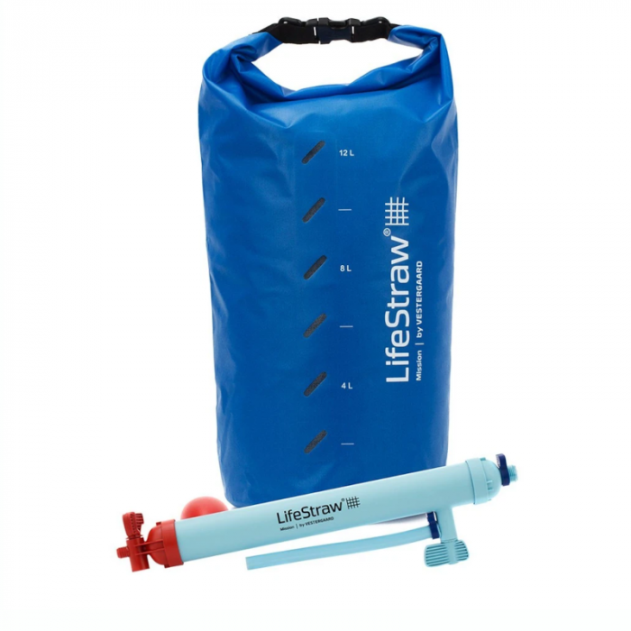 LifeStraw Mission 12 Wasserbeutel mit Wasserfilter