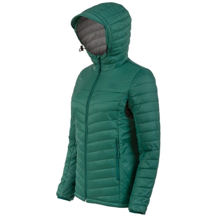 Highlander Lewis Isolierte Tecloft grüne Damen Jacke