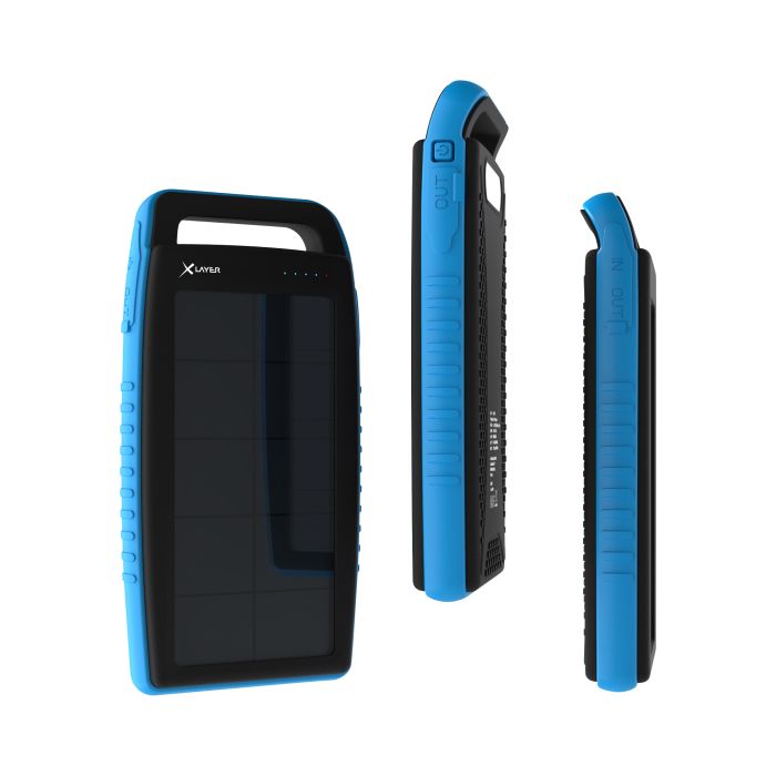 XLayer PLUS Solar 15.000 mAh Powerbank