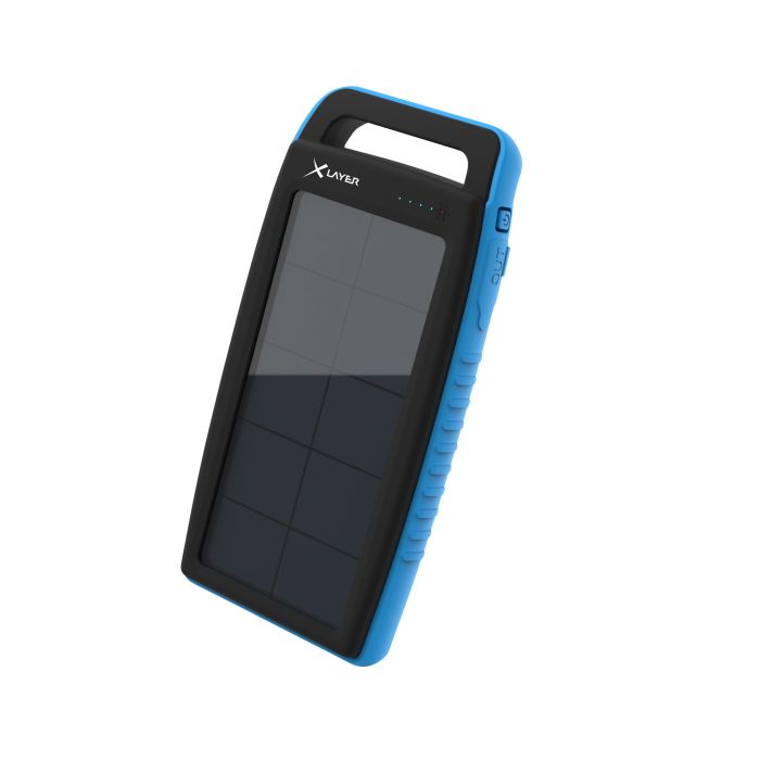 XLayer PLUS Solar 15.000 mAh Powerbank