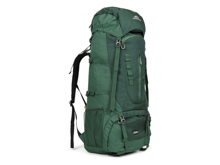 Dutch Mountains 65 75 liter backpack mit Regenschutz Green