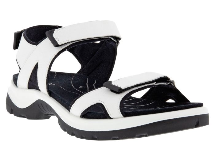 Ecco weisse sandalen clearance