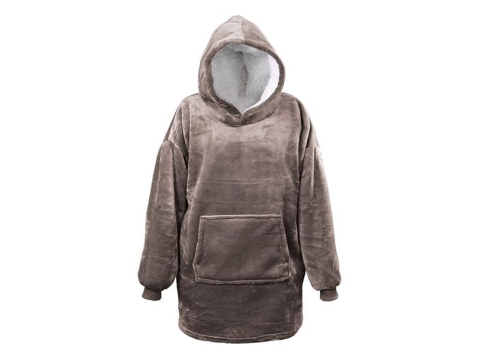 Unique Living Oversized Hoodie Taupe