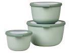 Mepal Cirqula 3-teiliges 500 + 1000 + 2000 ml Multischüssel-Set