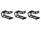 Thule Omnistor Set Positionierungsblöcke Spannstange 3200
