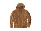 Carhartt Logo Sleeve Graphic Brown Herren Sweatshirt