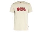 Fjällräven Logo Herren T-Shirt - Chalk White