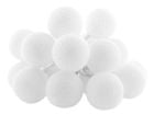 Cotton Ball Lights Outdoor Extension Kit lichterkette - Blanco