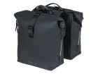 Basil SoHo Nordlicht Doppelfahrradtasche - Black