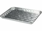 BBQ Aluminium Grillschale 34 x 23 x 2,5 cm - 4 Stück