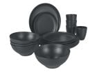 Bo-Camp Industrial Orville 16-teiliges Geschirrset - Anthracite