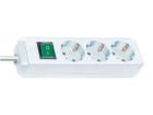 Brennenstuhl Eco-Line 3-fach Steckdose mit Schalter
