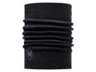 Buff HW Merino Wool Solid Black Schal