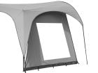 Campooz Trekking Seitenwand mit Fenster - Grau