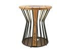 Cosi Fires Cosilumia Ø 52 cm beleuchteter Loungetisch- Teak