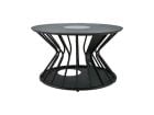 Cosi Fires Cosilumia Ø 70 cm beleuchteter Loungetisch - Black