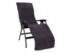 Crespo Größe L Frottee-Relax-Stuhlbezug - Grey