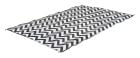 Bo-Camp Wave 200 x 180 cm schwarz weiße Chill-Matte