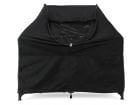 Deryan Luxus Pop Up Schwarz Campingbett Moskitonetz
